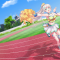Cheer Leader On Race Track Live Wallpaper