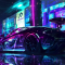 Cyberpunk Car Live Wallpaper