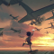 Flying Boy – Kid With Big Dream Live Wallpaper