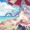 Anime Summer Girl By The Sea Live Wallpaper