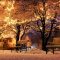 Christmas Town In Winter Live Wallpaper
