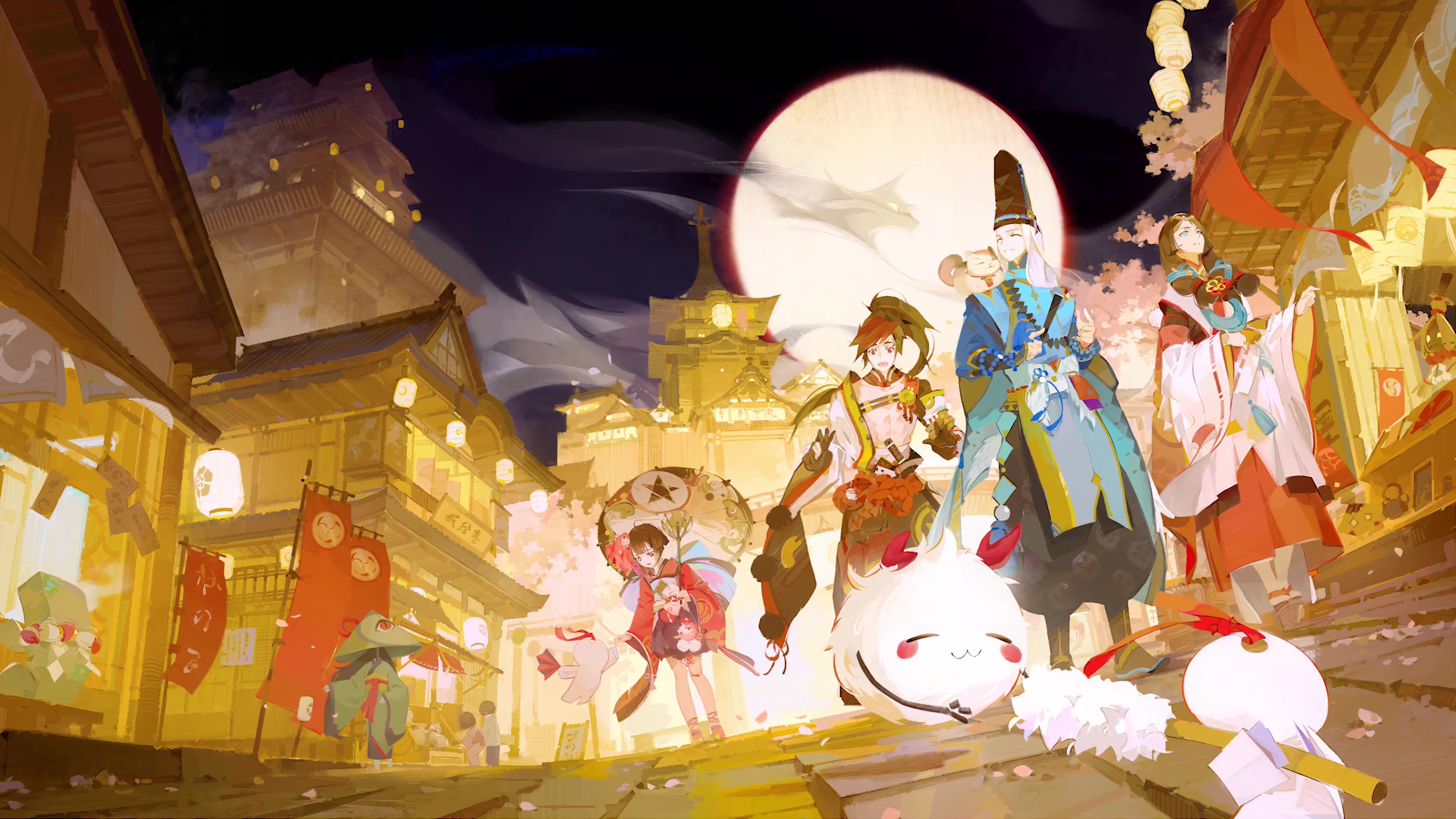 Onmyoji Four Years Of Peace Live Wallpaper - HDLiveWall.com