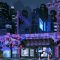 Pixel Night City Live Wallpaper