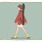Lofi Chill Anime Girl Walking With Guitar Live Wallpaper
