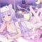 Cat Girl Lying Down On The Bed Live Wallpaper