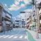 Japanese Anime Street Live Wallpaper