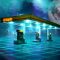 Cosmic Gas Station On Planet Live Wallpaper