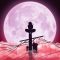 Uchiha Itachi – Pink Moon Clouds Live Wallpaper