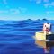 Minecraft Dog In The Ocean Live Wallpaper