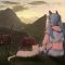 Minotaur – Anime Girl With Cat In Picnic Trip Live Wallpaper