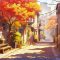 Sentimento De Outono – Autumn Street Corner Live Wallpaper