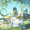 Luo Tianyi In Relaxing Garden Live Wallpaper